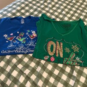 Women’s Christmas T-shirt’s
